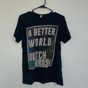 dutch bros shirt! mens size